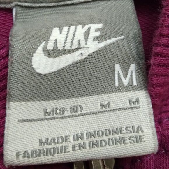 Nike Spell Out Zipper Hoodie Sweatshirt - Picture 4 of 9